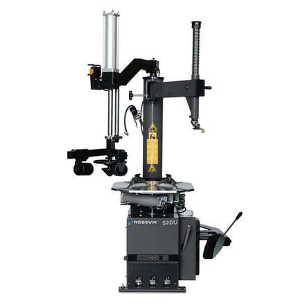 Станок шиномонтажный ROSSVIK V-526U, п/автомат, до 26", 380В с третьей рукой. Цвет серый RA7016
