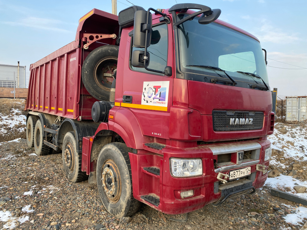 КамАЗ 65801 8x4 Самосвал 65801-001-68(T5) (Дизельный, 12,0 л, 428 л.с., МТ)