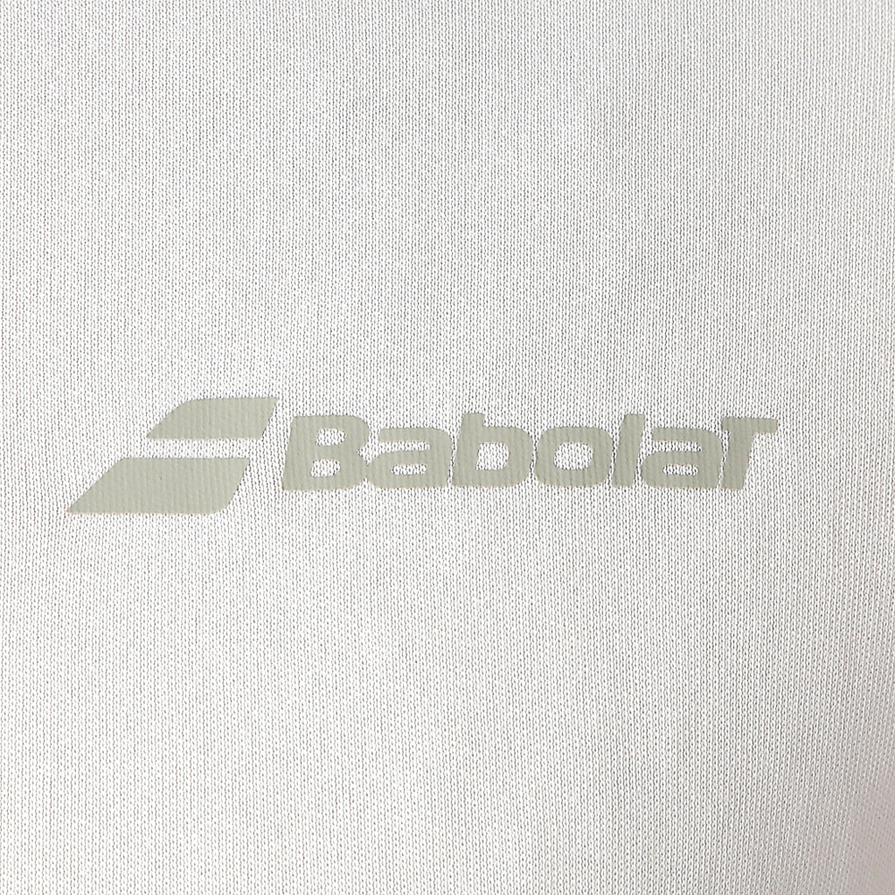 Мужское теннисное поло Babolat Play Crew Neck T-Shirt Men - White