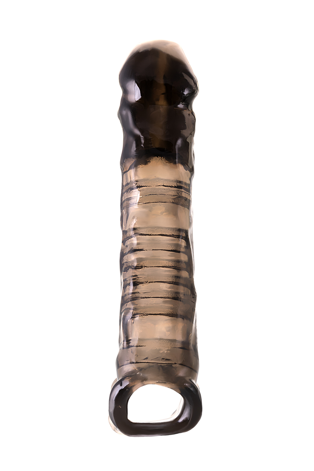 Насадка на пенис Toyfa XLover черная 22,5 см