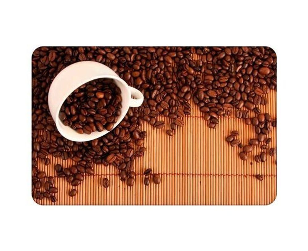 Термосалфетка сервировочная ЗЕРНА КОФЕ 40*28см, пластик, PPM-01-CS, Рыжий Кот