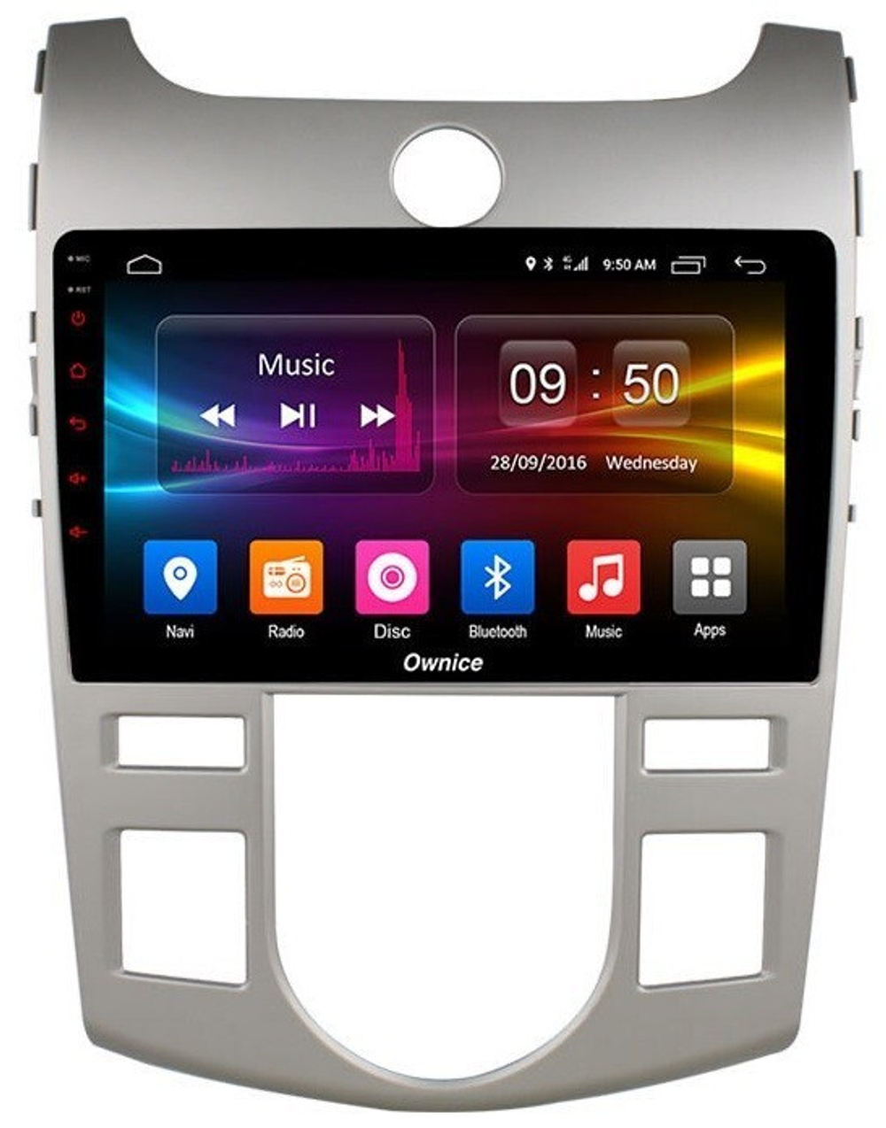 Магнитола для KIA Cerato 2 2008-2013 (климат) - Carmedia OL-9736-A QLed, Android 12, TS10, CarPlay, 4G SIM-слот