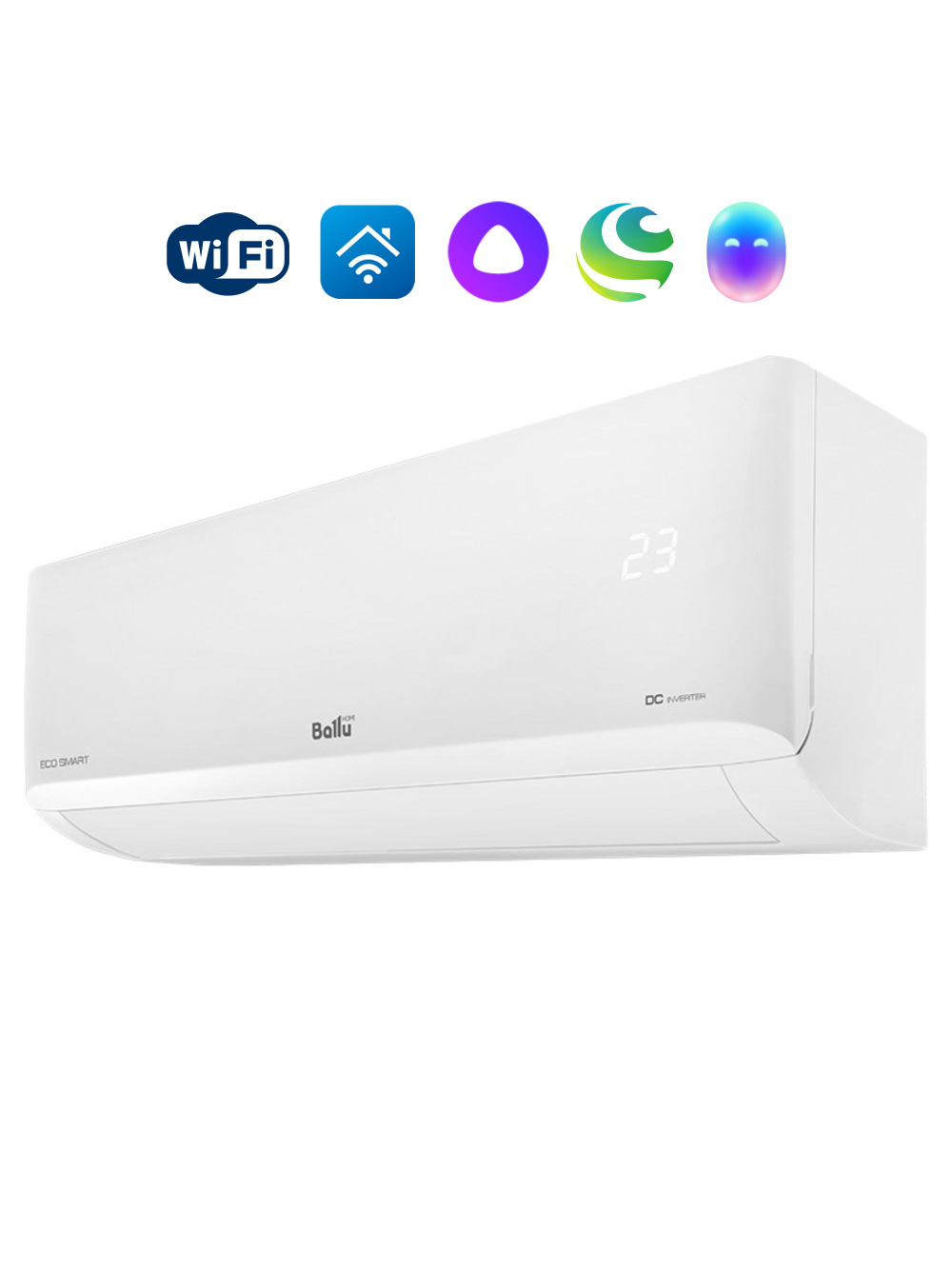 Сплит-система инверторного типа Ballu Eco Smart DC BSYI-09HN8/ES_23Y комплект (до 28 м2)