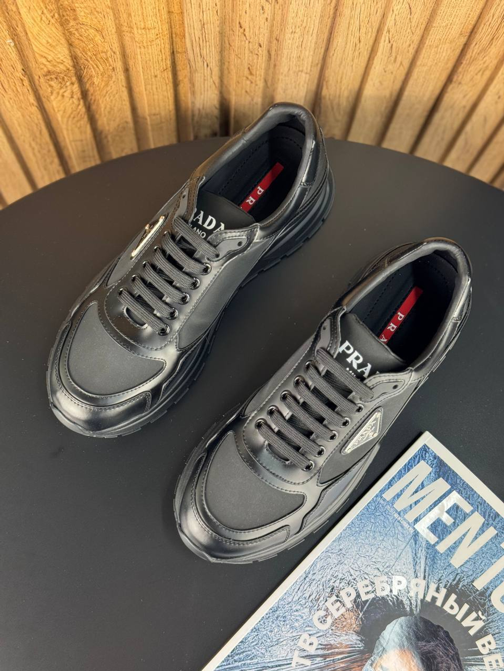 Кроссовки Prada