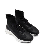 Кроссовки LUX FINESSE Hi Pull On Runner Karl Lagerfeld - черный(KL53141)