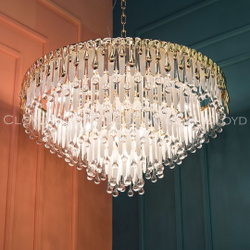 Люстра Cloyd CAPULETTI C19 / Ø79 см - золото (арт.11285)