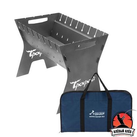 Мангал разборный 2мм, сумка (T-MT-02С) Трофей (0)