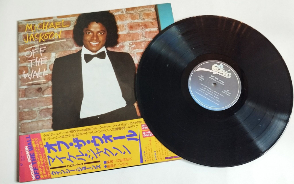 Винтажная виниловая пластинка LP Michael Jackson Off The Wall (Japan 1979) (Obi)