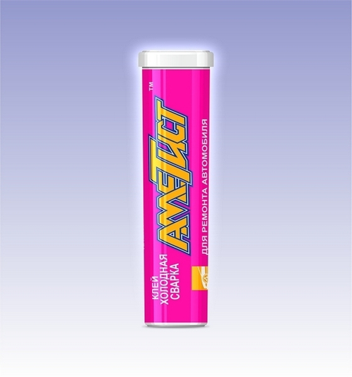 Клей холодная сварка "АМЕТИСТ" Авто 58г (колба)