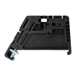 Зажим на DIN-рейку пластиковый 1 винт EW EKF PROxima ahdw-ew