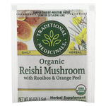 Traditional Medicinals, Органический гриб рейши с ройбушом и цедрой апельсина, без кофеина, 16 чайных пакетиков в упаковке, 24 г (0,85 унции)
