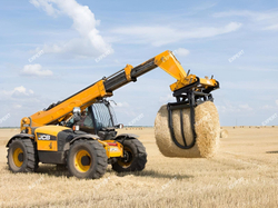 Захват для тюков на Телескопический погрузчик JCB