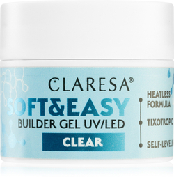 Claresa Soft&Easy Builder Gel - гель-праймер для ногтей, 45 g