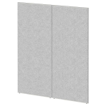 Перегородка - IKEA SIDORNA, 195x80см, светло-серый, СИДОРНА ИКЕА