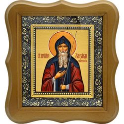 Александр Пересвет воин, схимонах. Икона на холсте