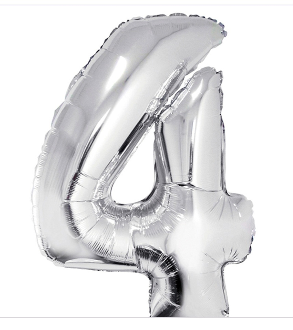 Шар цифра "4"