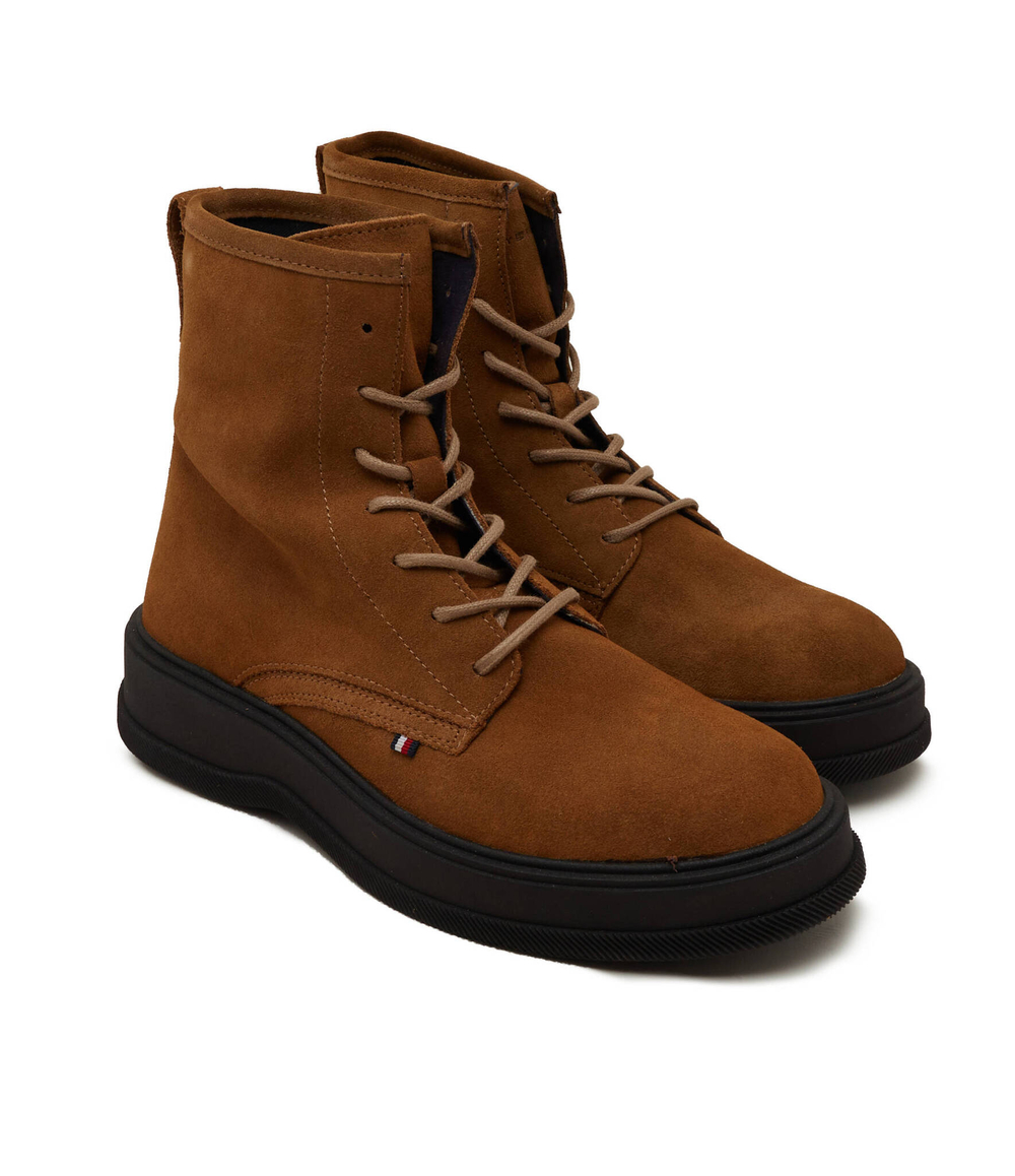 Кожаная обувь th everyday core boot Tommy Hilfiger - коричневый(FM0FM04660)