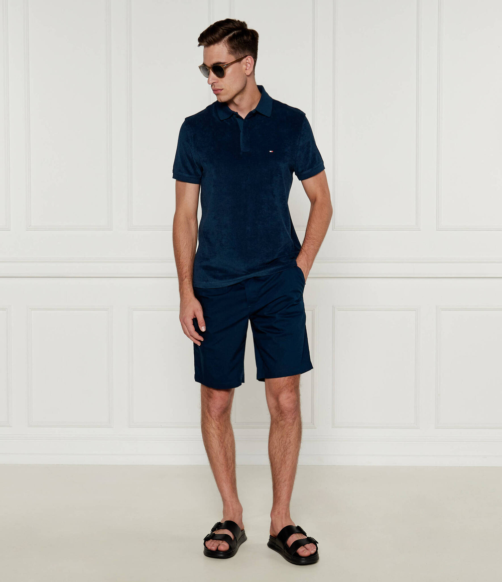 Поло Tommy Hilfiger - темно-синий(MW0MW30770)