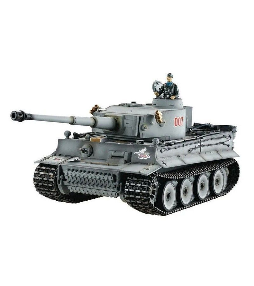 P/У танк Taigen 1/16 Tiger 1 (Германия, ранняя версия) откат ствола (для ИК боя) V3 2.4G RTR