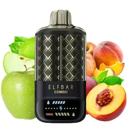 Elf Bar COMBO 25000 - Apple Juicy Peach (5% nic)