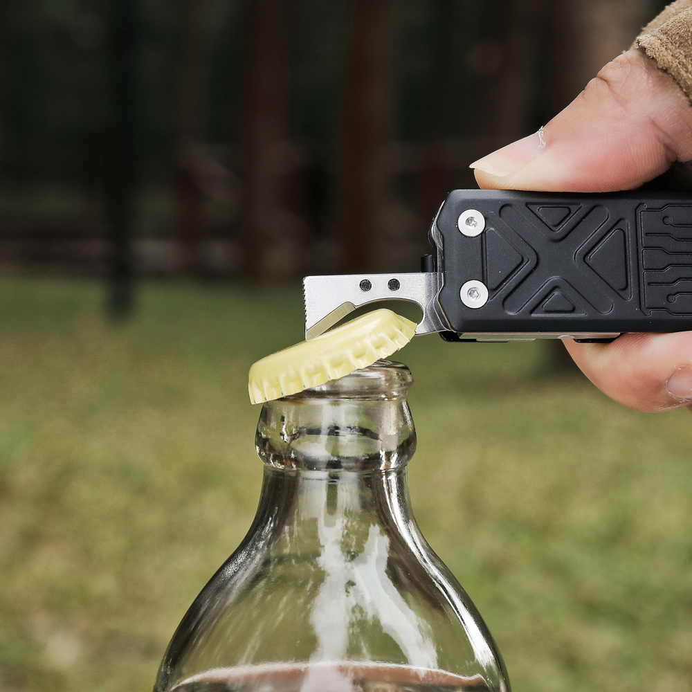 Мультитул Nextool Pocket Tool E1, 10 функций, черный (NE20287A)