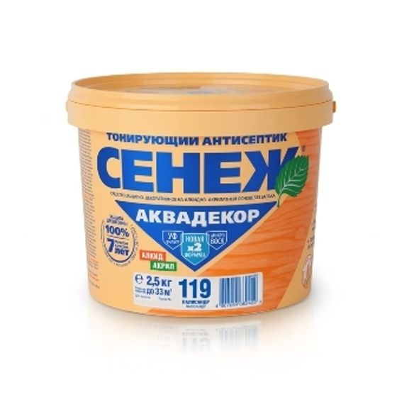 Сенеж Аквадекор Х2-112 Дуб 2,5кг