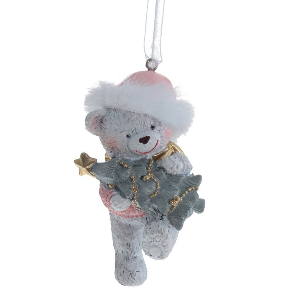 GAEM Изделие декоративное подвесное "Медвежонок", L5 W4 H8,5 см, 2в.