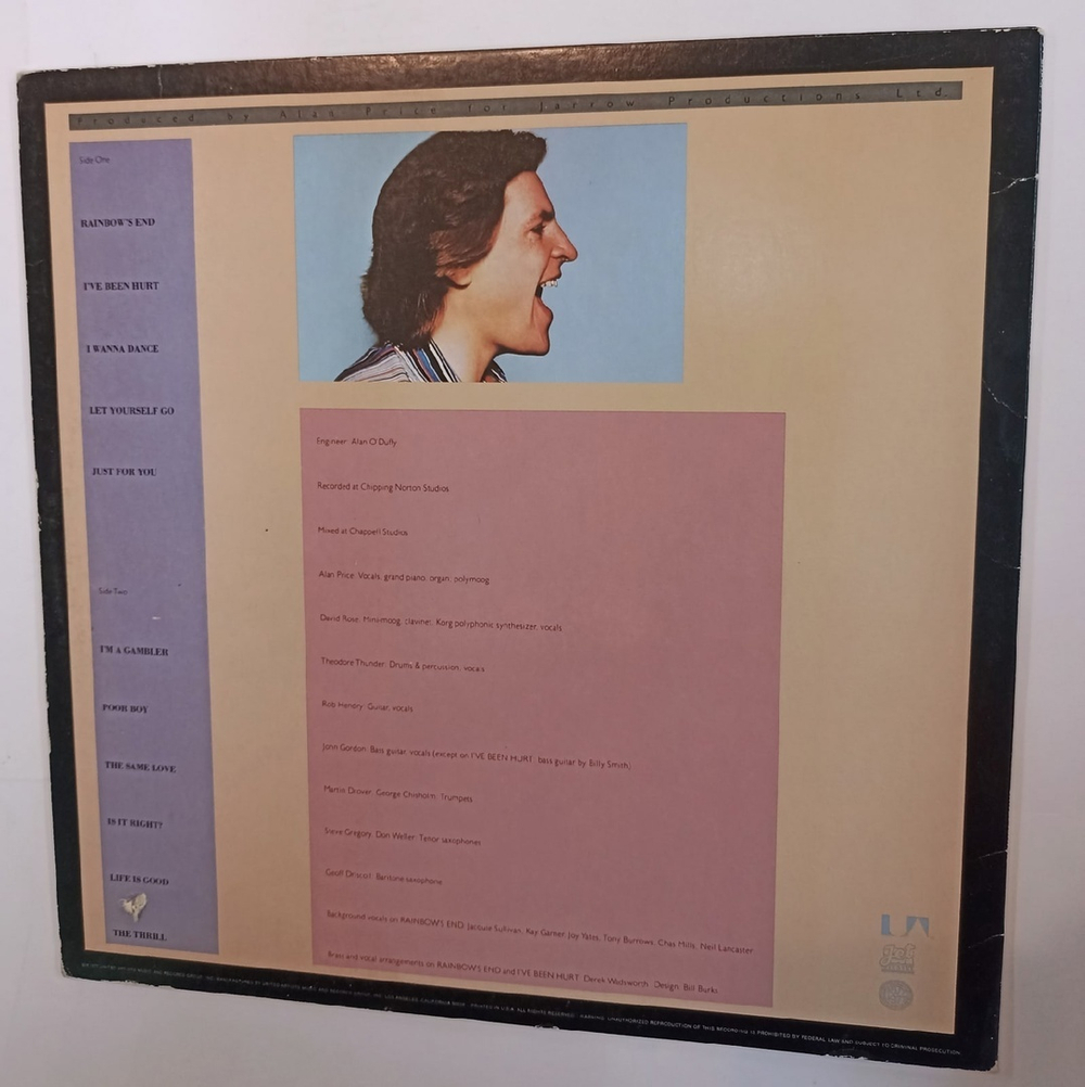 Alan Price Alan Price (US 1977)