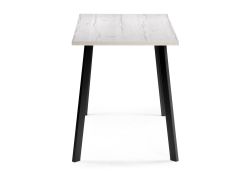 Стол Тринити Лофт 140x80x75 25 мм юта / черный матовый