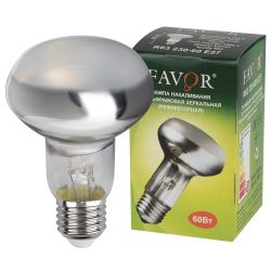 Лампочка Favor R63 60Вт E27 /Е27 230В рефлектор | Favor