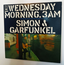 Винтажная виниловая пластинка LP Simon and Garfunkel Wednesday Morning, 3 A. M. (Japan 1969)