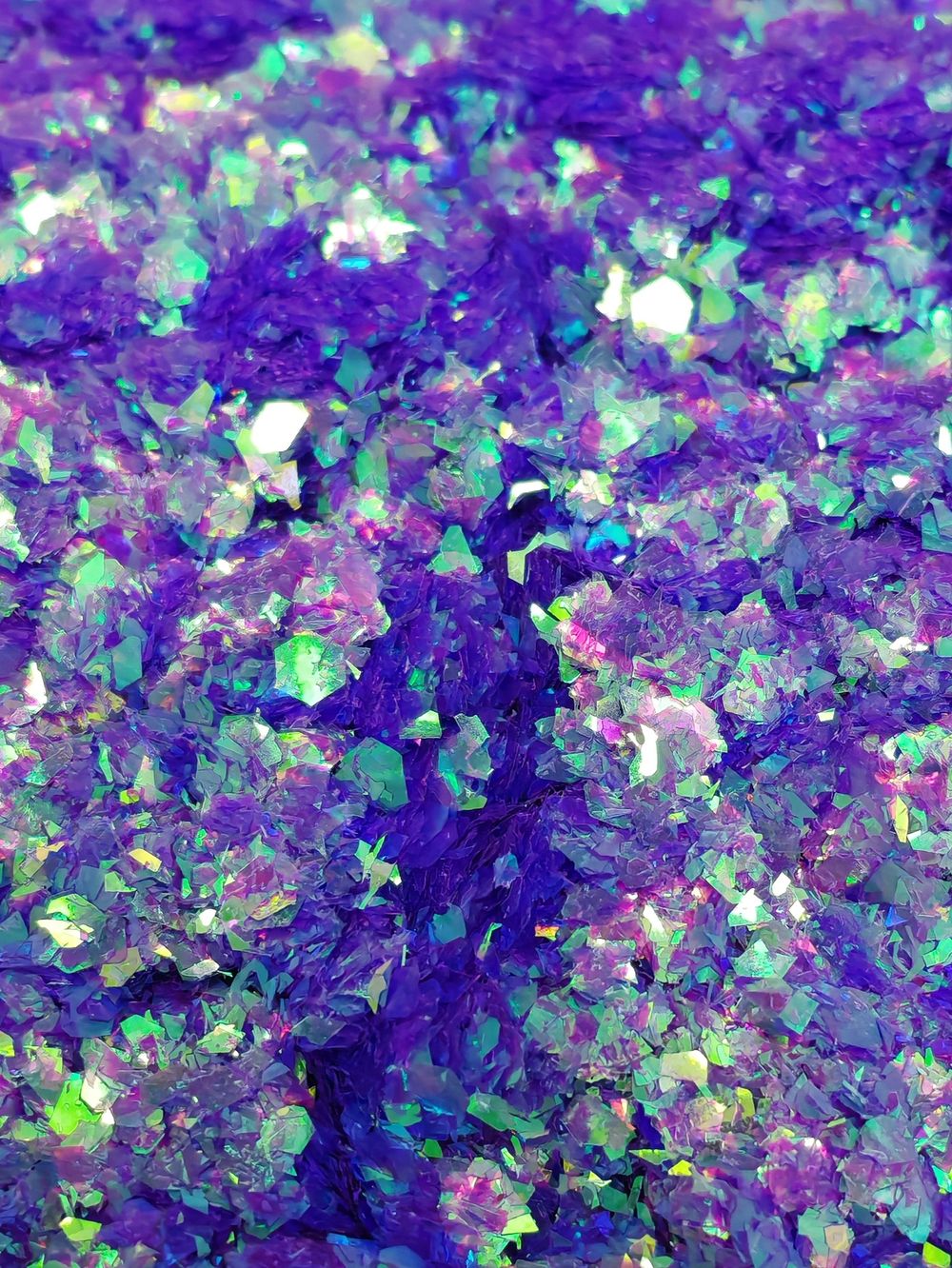 Хлопья - слюда 88707 Аметистовый - для литья изделий и творчества