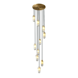 Подвесной светильник MT9056-10H brass