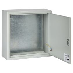 Корпус металлический ЭРА ЩМП-4.4.1 (400х400х155) IP31 УХЛЗ серый | Корпуса металлические с монтажной панелью