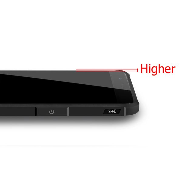 Силиконовый чехол Redline противоударный для OnePlus 5 (Черный)