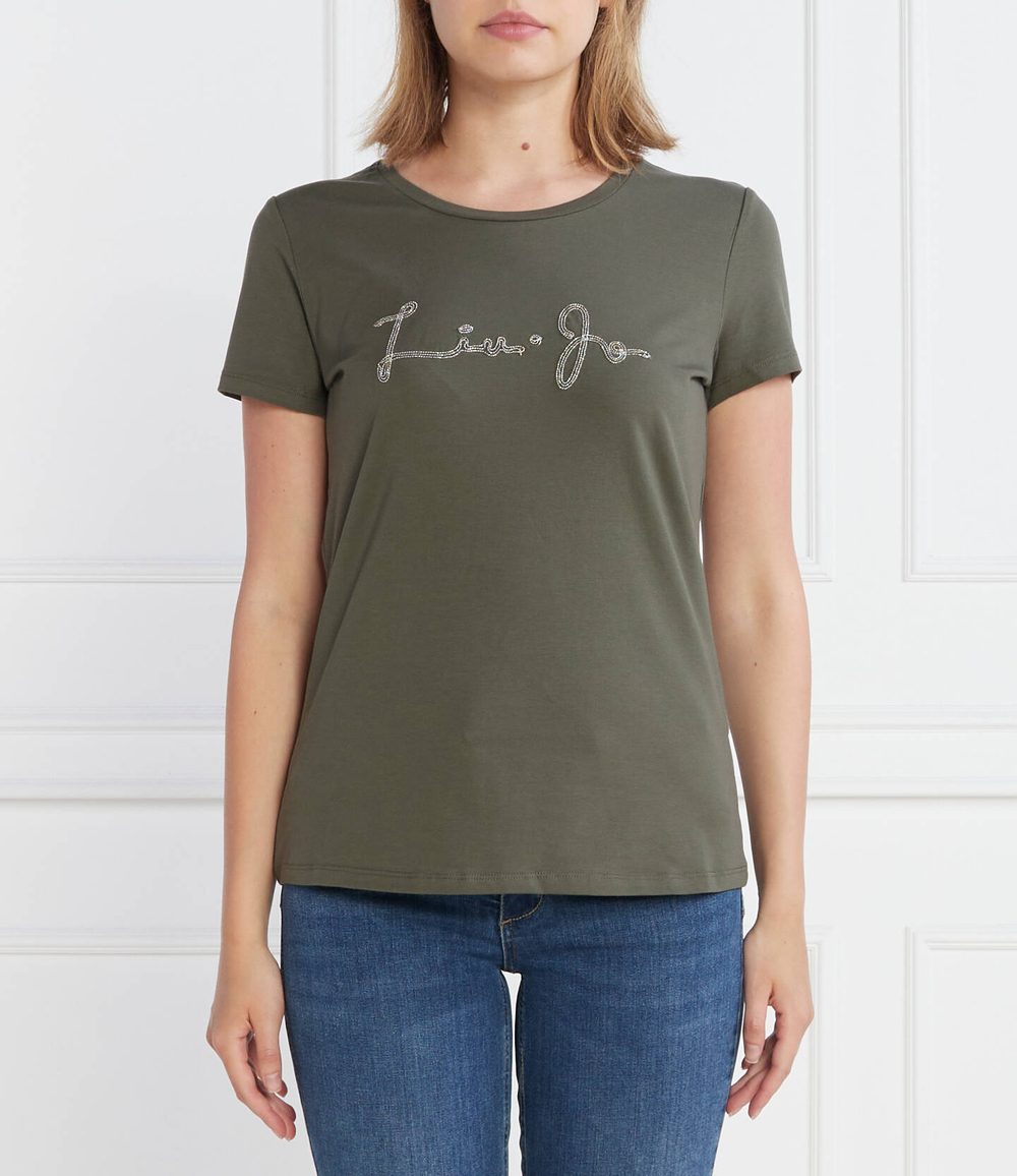 Футболка Liu Jo Sport - хаки(TF3282 J0088)