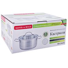 Кастрюля MAYER &amp; BOCH MB-29478 6,3 л