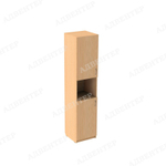 Шкаф закрытый с нишей