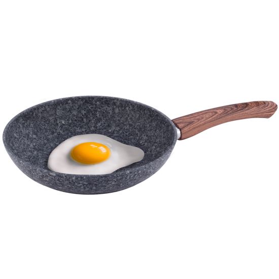 Сковорода 28 см. из алюминия Kamille KM-4163 с гранитным покрытием