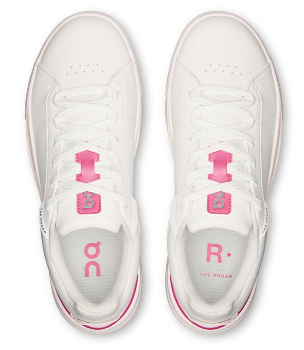 Женские кроссовки On The Roger Advantage - white/pink