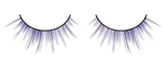 Чёрные накладные ресницы Deluxe с фиолетовым колором (Цвет: черный)
