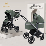 Коляска 2 в 1 Luxmom Pori 811X (новая рама)