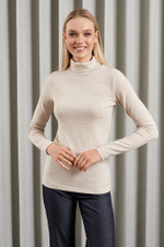 22962 Джемпер женский (кремовый меланж)