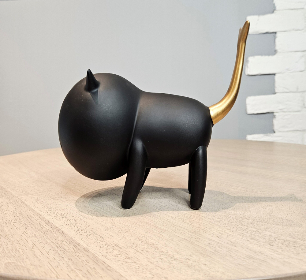 Статуэтка Simulation cat black