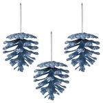 Украшение ёлочное 9 шт., 4 см, "Шишки", пластик, ЗОЛОТАЯ СКАЗКА, 592455