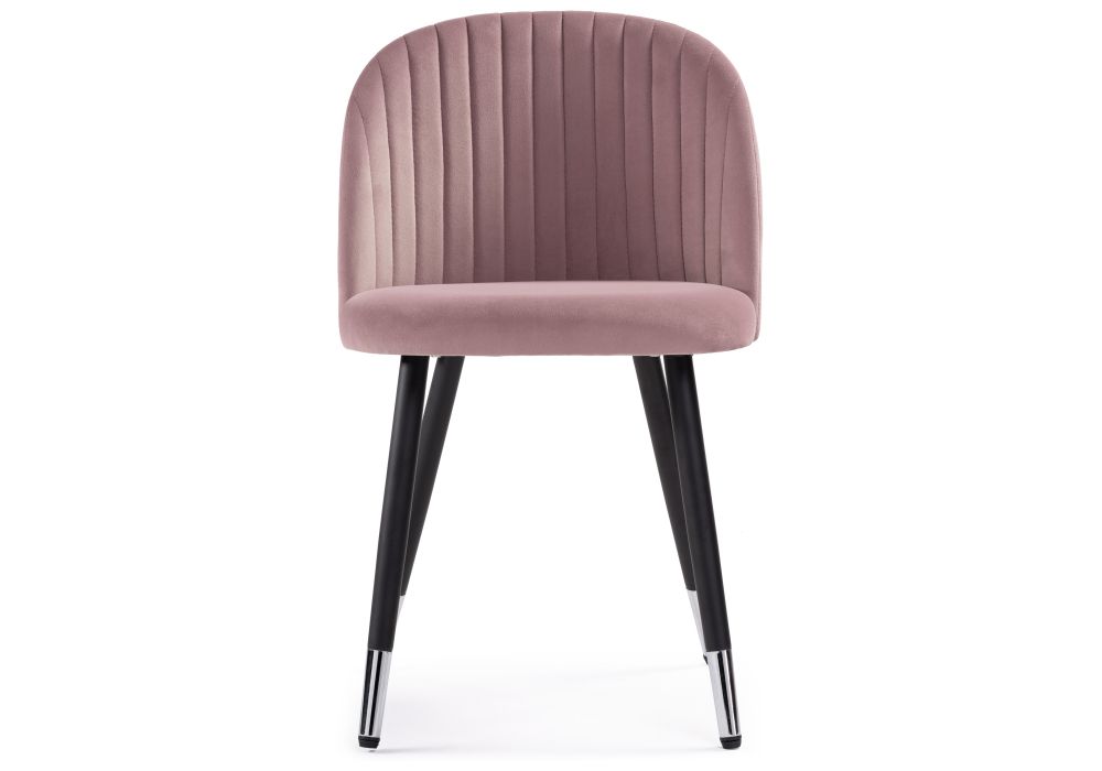 Стул на металлокаркасе Gabi light purple / black