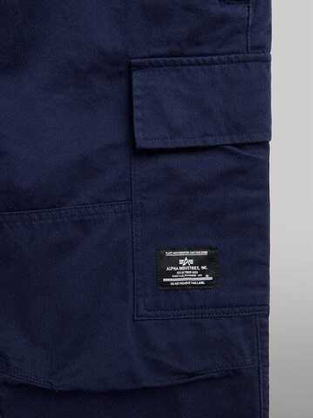 Брюки джоггеры Alpha Industries Cotton Jogger (т.синие - r.blue)