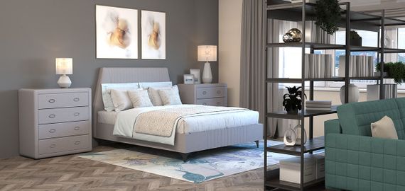 Кровать с матрасом Грейс