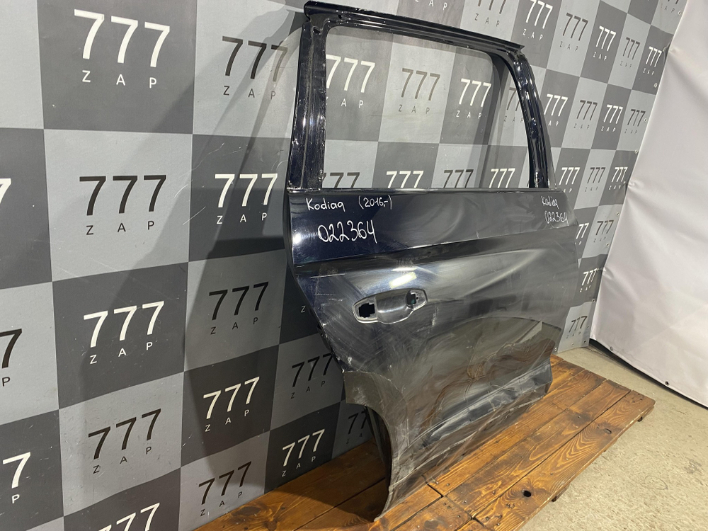 Дверь задняя правая Skoda Kodiaq 16-нв Б/У Оригинал 565833312