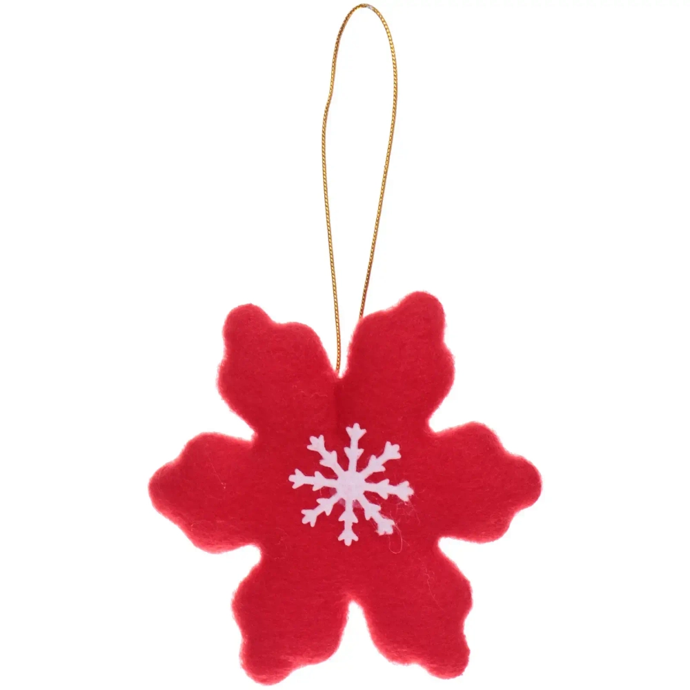 Подвеска «Снежинка» 8 см